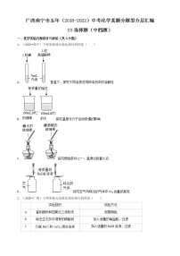 03选择题（中档题）-广西南宁市五年（2018-2022）中考化学真题分题型分层汇编（共33题）