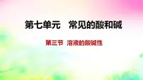 鲁教版九年级下册第三节 溶液的酸碱性集体备课课件ppt