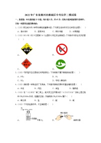 2022年广东省惠州市惠城区中考化学二模试卷 (1)(含答案)