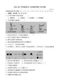 2016--2017学年度武汉市九年级四月调考化学试卷-(含答案)