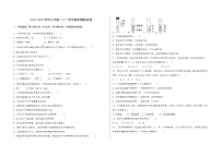 2022-2023学年安徽省阜阳市颍东区九年级（上）化学期末模拟题