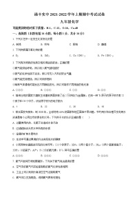 河南省濮阳市清丰县实验初级中学2021-2022学年九年级上学期期中化学试题