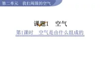化学九年级上册课题1 空气备课ppt课件