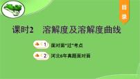 2023年中考化学复习课件-- 第九单元课题2溶解度及溶解度曲线