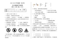 山东省德州市乐陵市江山国际学校2022-2023学年九年级上学期第一次月考化学试题(含答案)