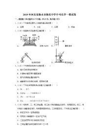 2019年河北省衡水市衡实中学中考化学一模试卷_