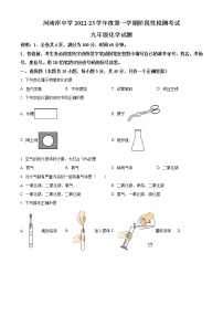 广东省惠州市惠城区河南岸中学2022-2023学年九年级上学期期中化学试题(含答案)