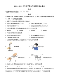 福建省厦门市同安区2022-2023学年九年级上学期期中化学试题(含答案)