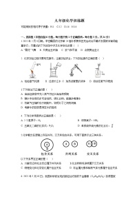 湖北省武汉市2022-2023学年九年级上学期期中考试化学模拟试题(含答案)