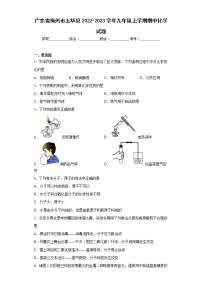 广东省梅州市五华县2022-2023学年九年级上学期期中化学试题(含答案)