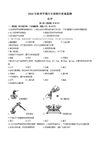 广西崇左市宁明县2022-2023学年九年级上学期期中化学试题(含答案)