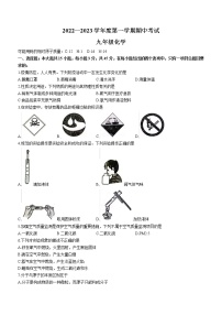 广东省茂名市电白区2022-2023学年九年级上学期期中化学试题(含答案)