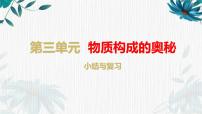 最新九年级化学人教版上册 第三单元 物质构成的奥秘 复习课件