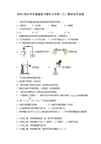 2021-2022学年福建省宁德市九年级（上）期末化学试卷（含答案解析）