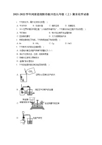 2021-2022学年河南省南阳市淅川县九年级（上）期末化学试卷（含详细答案解析）