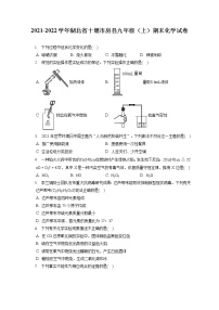 2021-2022学年湖北省十堰市房县九年级（上）期末化学试卷（含详细答案解析）