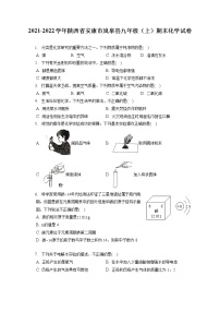 2021-2022学年陕西省安康市岚皋县九年级（上）期末化学试卷（含答案解析）