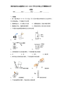 陕西省西安市蓝田县2021-2022学年九年级上学期期末化学试题(含答案)