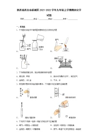 陕西省西安市新城区2021-2022学年九年级上学期期末化学试题(含答案)