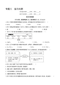 专题08 盐与化肥（专题精练）-【满分之路】 中考化学一轮复习精讲精练 （适用2023年中考化学）