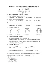 福建省莆田市城厢区顶墩实验学校2022-2023学年九年级上学期化学第一次月考试卷(含答案)