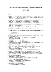 广东省佛山市部分学校2022-2023学年九年级上学期第二阶段核心素养展示活动化学试题(含答案)