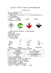 广东省东莞市南城阳光实验中学2022-2023学年九年级上学期第二次月考化学试卷(含答案)