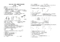 河南省郑州市第十九初级中学2022-2023学年九年级上学期期中考试化学试题(Word版无答案)