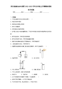 河北省唐山市丰润区2022-2023学年九年级上学期期末模拟化学试题(含答案)