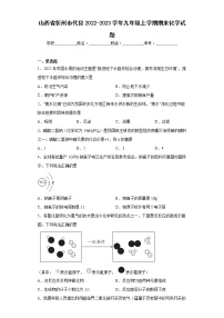 山西省忻州市代县2022-2023学年九年级上学期期末化学试题(含答案)