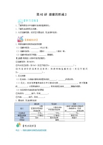 【寒假自学】2023年人教版化学九年级-第01讲《溶液的形成1》寒假精品讲学案（含解析）