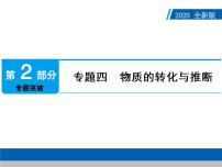 初中化学中考复习 2020年人教版中考化学专题复习课件：专题四　物质的转化与推断