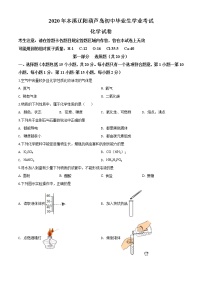 初中化学中考复习 精品解析：辽宁省本溪市、辽阳市、葫芦岛市2020年中考化学试题（原卷版）