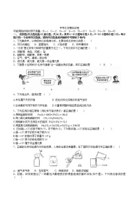 人教版化学九年级下  中考化学模拟试卷2