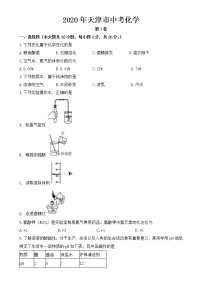 天津市2020年中考化学试题【含答案】