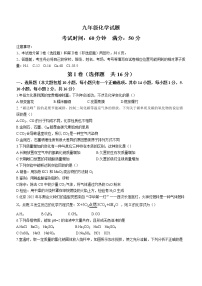 山东省济宁市金乡县2022-2023学年九年级上学期期末化学试题(含答案)