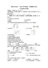 河北省唐山市滦州市2022-2023学年九年级上学期期末化学试题