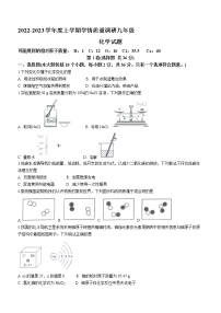 山东省临沂市莒南县2022-2023学年九年级上学期期末化学试题（含答案）