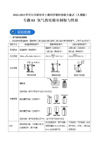 专题03 氧气的实验室制取与性质—2022-2023学年九年级化学上册教材实验大盘点（人教版）