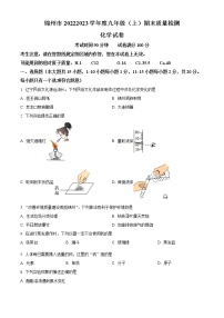 辽宁省锦州市2022_2023学年九年级上学期期末化学试题（含答案）