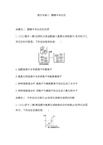 2023年中考化学鲁教版（五四学制）一轮提分专练六　酸碱中和反应