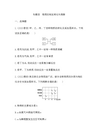 2023年中考化学鲁教版（五四学制）一轮专题四 物质的相互转化与推断