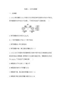 2023年中考化学鲁教版（五四学制）一轮专题九 化学计算题