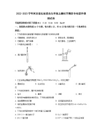 2022-2023学年河北省石家庄市九年级上册化学期末专项提升模拟试卷（含解析）