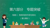 2023年中考化学大一轮复习课件 专题二  物质间的作用与转化