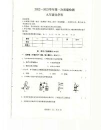 陕西省咸阳市泾阳县2022-2023学年九年级下学期第一次质量检测（上期末）化学试题