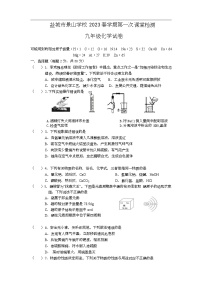 江苏省盐城市景山中学 2022-2023学年九年级下学期第一次课堂检测（月考）化学试卷（Word版含答案）