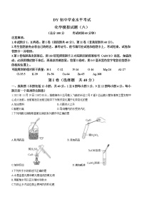 2023年山东省东营市初中学业水平模拟考试化学试题（六）（含答案）