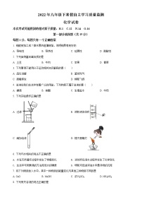 辽宁省沈阳市第四十三中学2021-2022学年九年级下学期开学考试化学试题