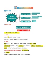 第六单元  碳和碳的氧化物-九年级化学上册期末单元复习教案（人教版）